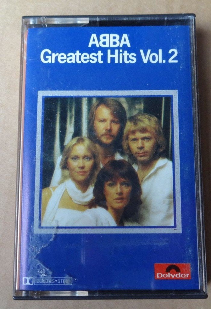 Cassettebandje ABBA greatest hits vol. 2, Cd's en Dvd's, 1 bandje, Ophalen of Verzenden, Zo goed als nieuw, Voorbespeeld