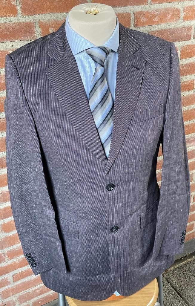 Nieuw Belzoni Milano Linnen/ Katoen blazer/ jasje Mt46, Ophalen of Verzenden, Nieuw, Maat 46 (S) of kleiner, Grijs
