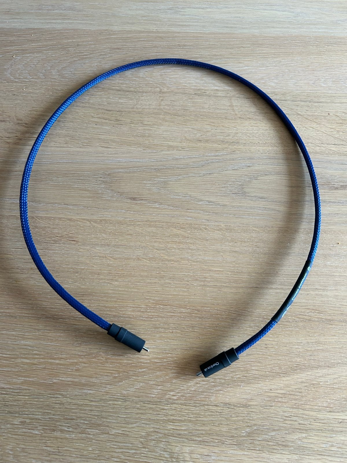 Chord Clearway solid core digitale RCA kabel 70 cm, Ophalen of Verzenden, Zo goed als nieuw, Minder dan 2 meter, Coaxiale kabel