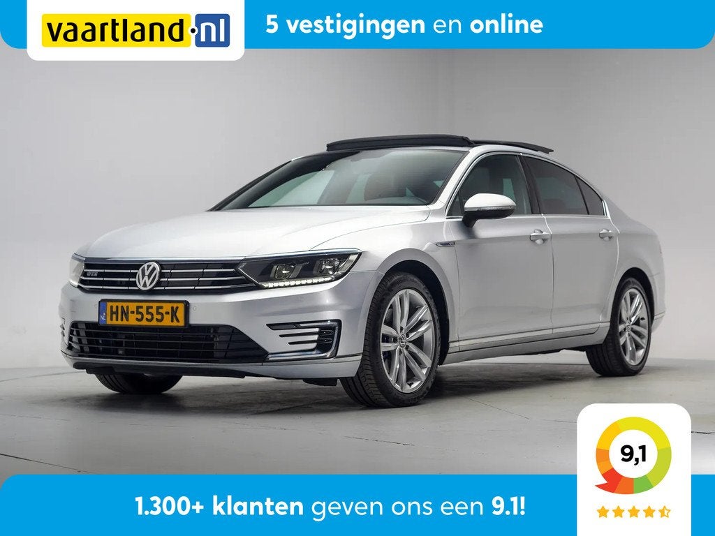 Volkswagen Passat 1.4 TSI GTE Highline [ Panoramadak Camera, Automaat, 1622 kg, Hybride Elektrisch/Benzine, 1600 kg