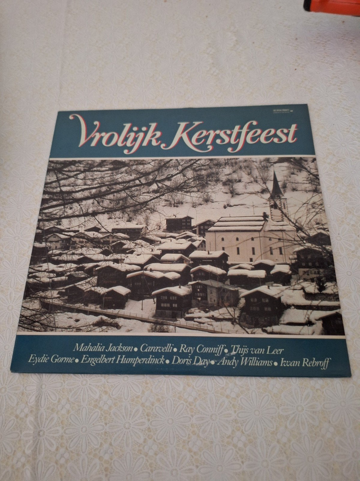 Vrolijk Kerstfeest - Diverse Artiesten Lp, Ophalen of Verzenden, Gebruikt, Kerst, Album