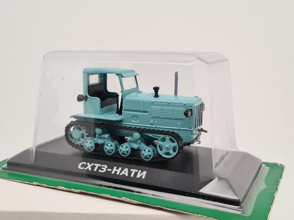 SHTZ-NATI (1937) Landbouw rupsvoertuig USSR Sovjet Unie 1/43, Verzenden, Zo goed als nieuw, Tractor of Landbouw, Overige merken