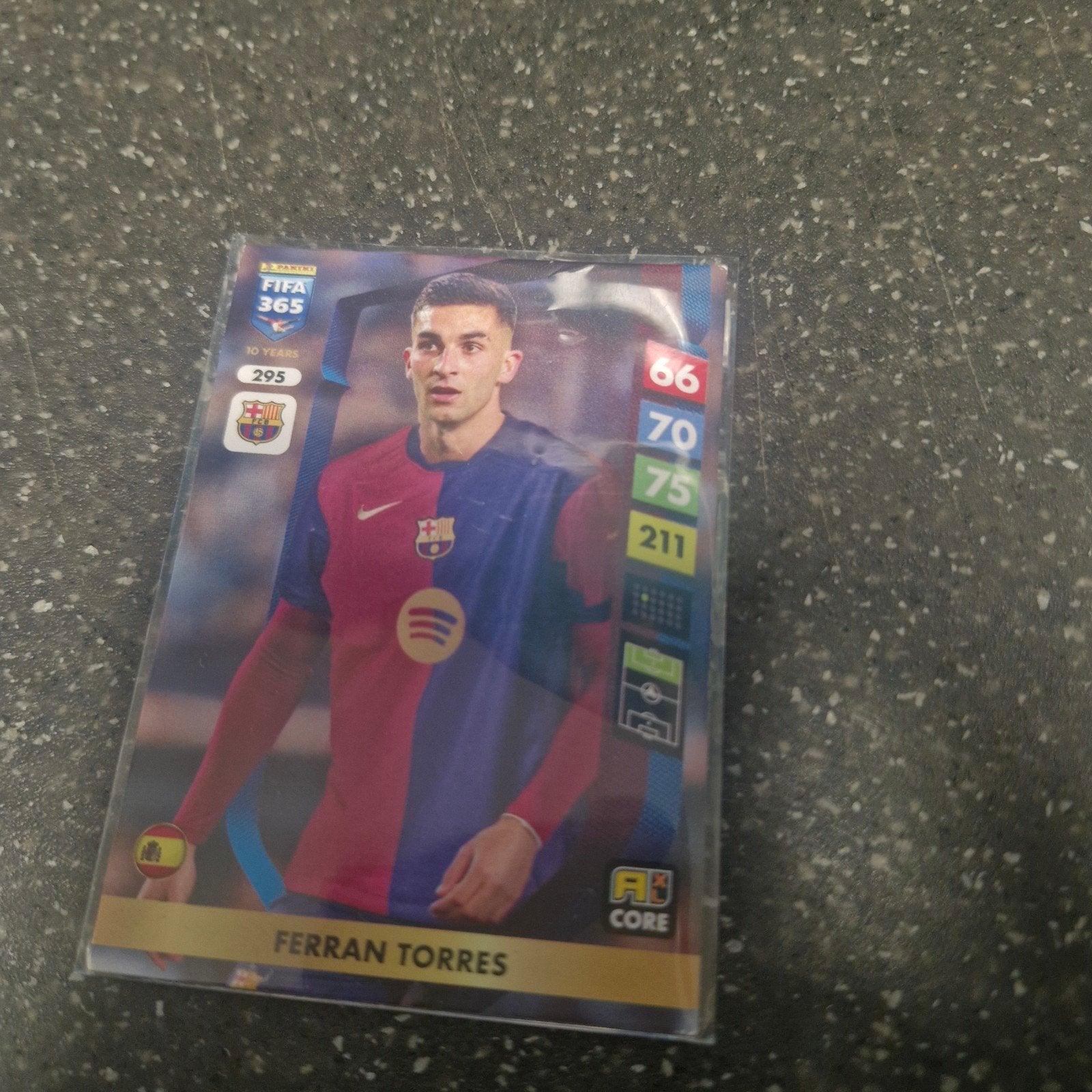 FIFA 365 Panini Adrenalyn XL Ferran Torres kaart
