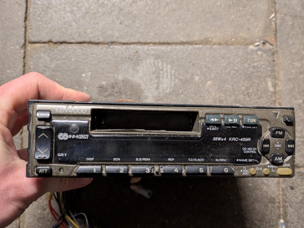 Kenwood Autoradio Vintage Radio Cassette, Auto diversen, Autoradio's, Ophalen of Verzenden