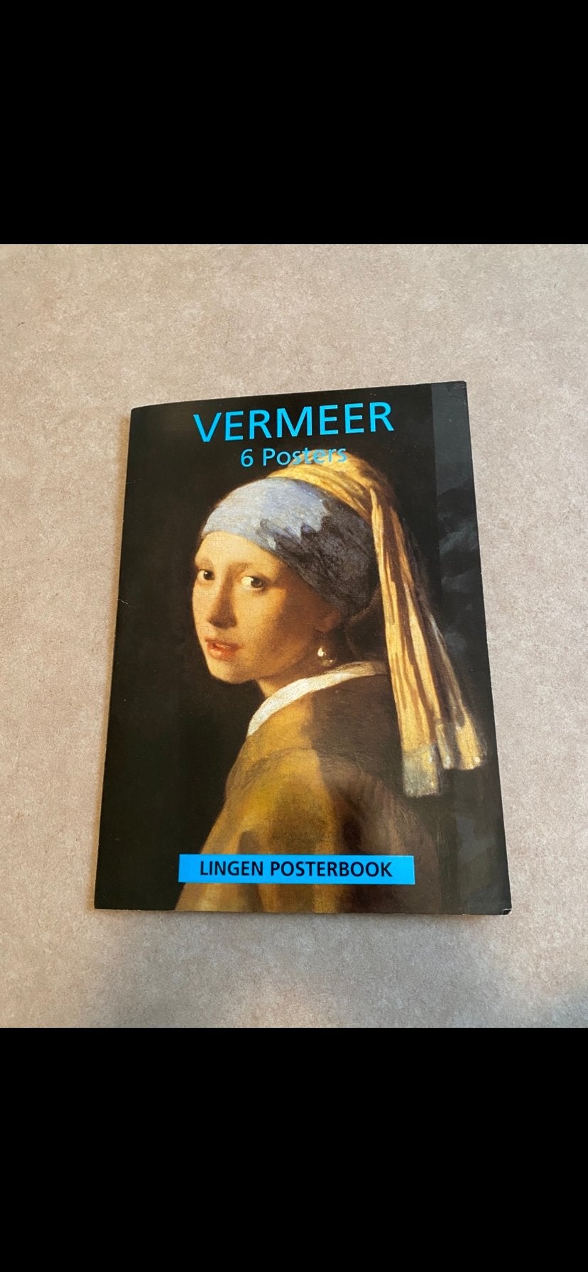 Vermeer Posterboek - 6 posters van 31 x 44 cm, Minder dan 50 cm, Oorspronkelijke maker, Ophalen of Verzenden, Zo goed als nieuw
