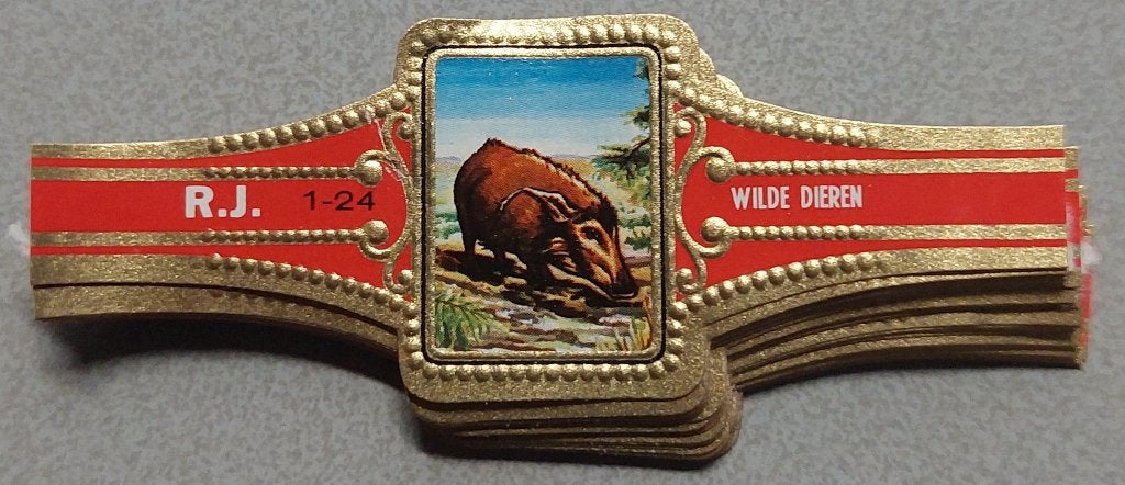 Sigarenbandjes, Ophalen of Verzenden, Gebruikt, Sigarenbandjes