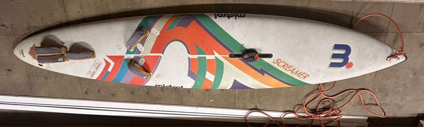 Mistral surfplank gebruikt, Watersport en Boten, Ophalen, Gebruikt, Plank