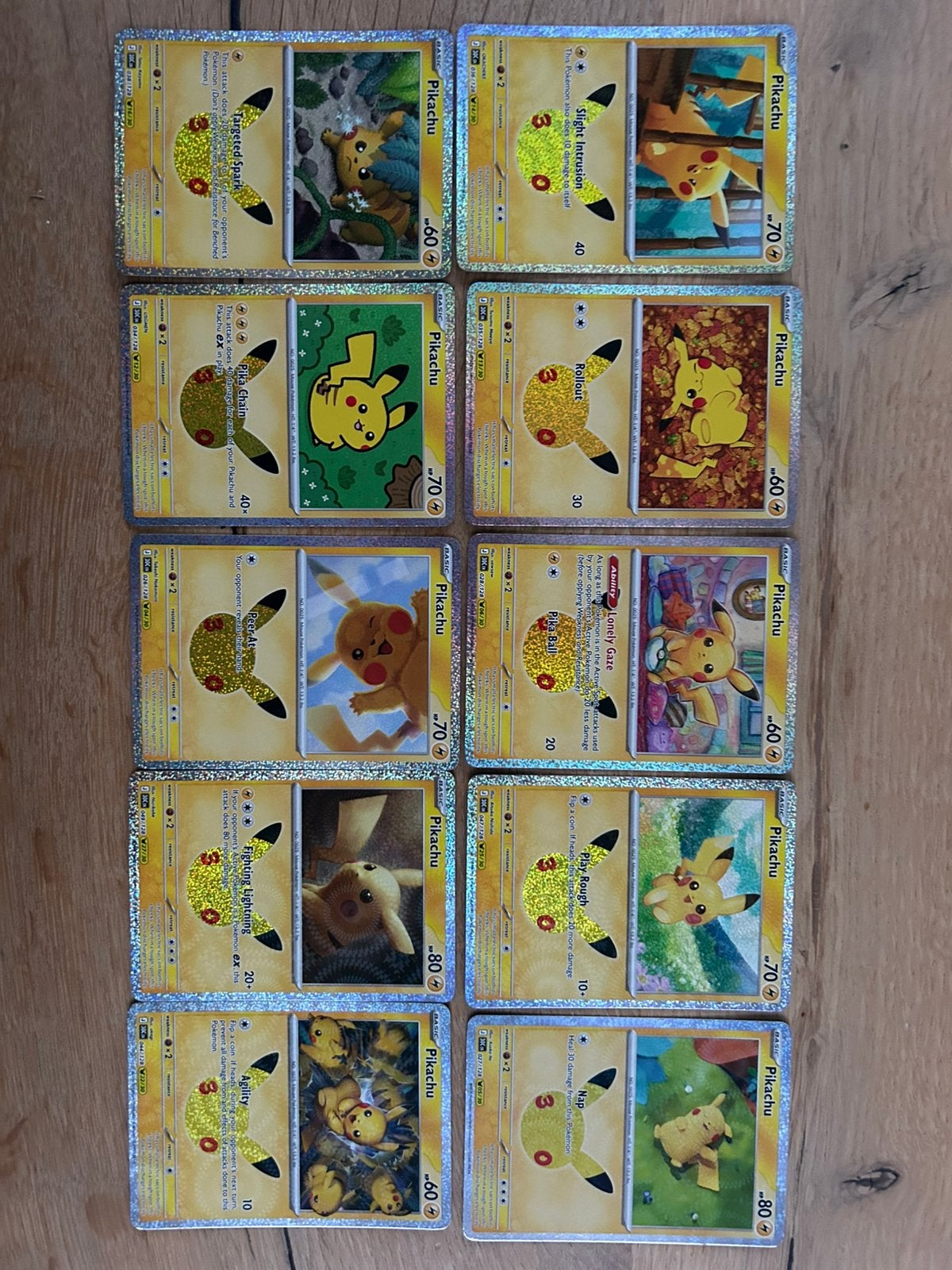 Pokemon TCG 30th Celebration Anniversary pikachu serie hits, Ophalen of Verzenden, Nieuw, Meerdere kaarten, Foil