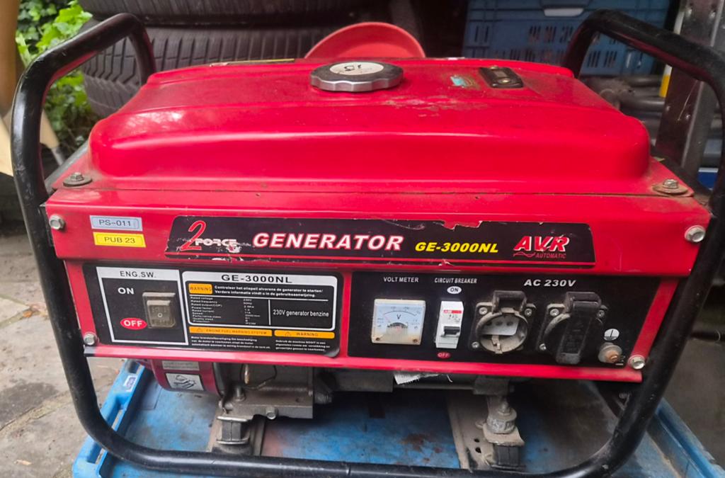 2Force Generator GE-3000NL - Benzine Aggregaat, Ophalen of Verzenden