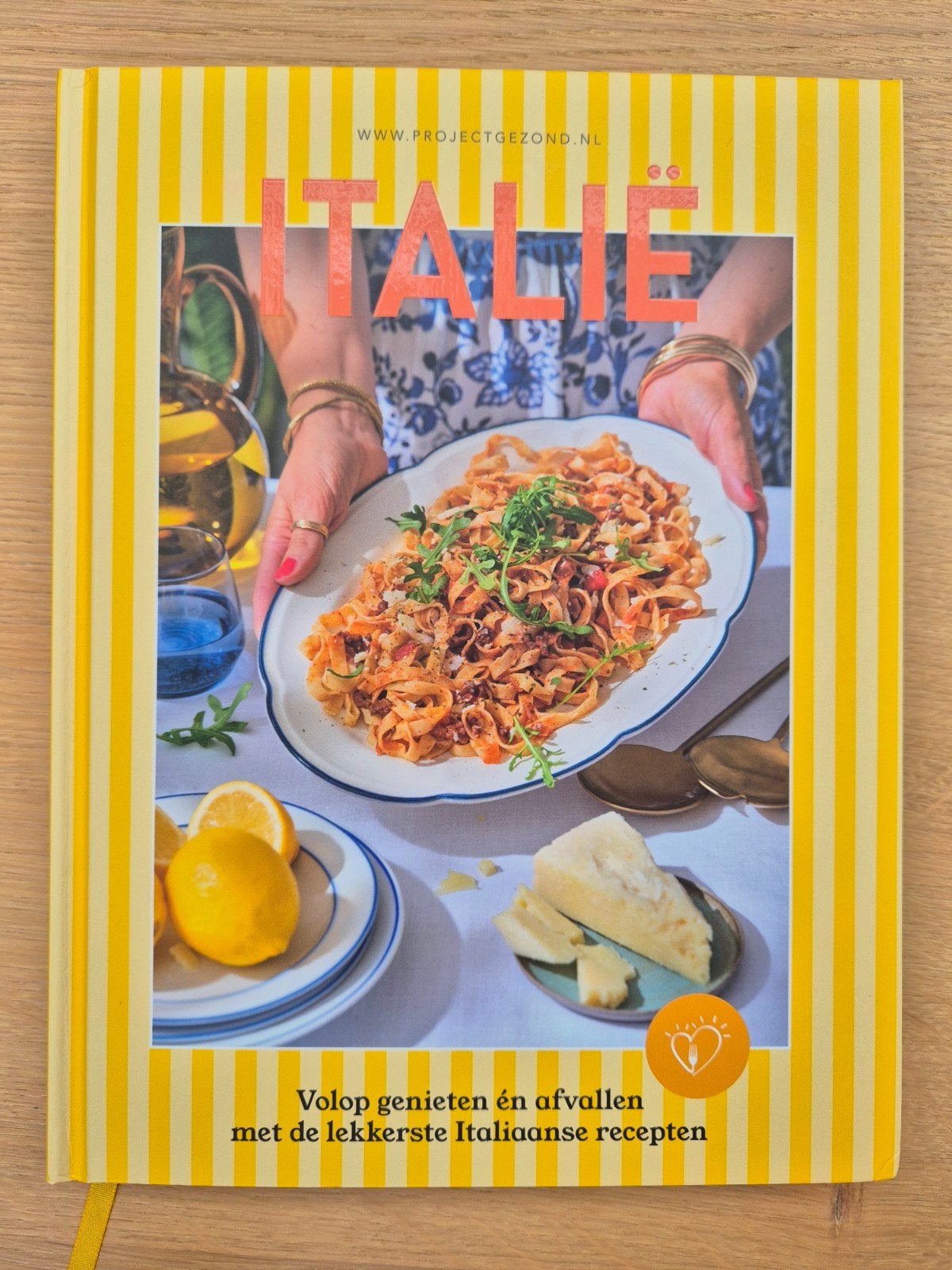 Project Gezond Italië Kookboek - Geniet en Val Af, Boeken, Ophalen of Verzenden, Zo goed als nieuw