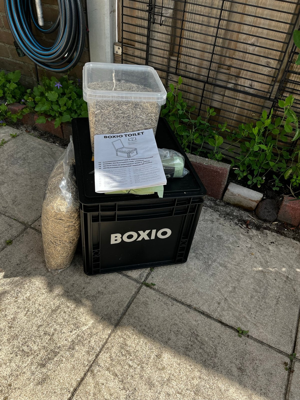 Boxio Toilet - Compact en Draagbaar Droogtoilet, Ophalen of Verzenden
