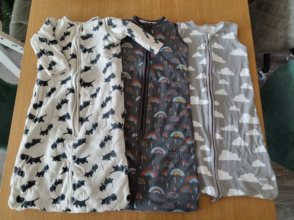Diverse slaapzakken maat 68-80 (Hema, Meyco en Bambino), Ophalen, Gebruikt, 80 cm, Hema