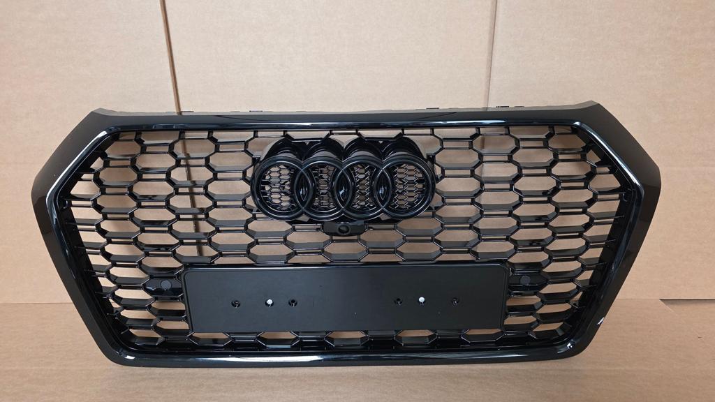 Grill Audi Q5 80A RS LOOK HOOGLANS ZWART NIEUW bj.2016-2020, -, Nieuw, Ophalen of Verzenden, -