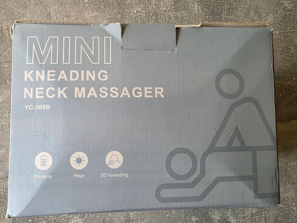 Mini Kneed Nek Massager - Draadloos met Warmtefunctie, Onbekend, Ophalen of Verzenden, Zo goed als nieuw, Onbekend