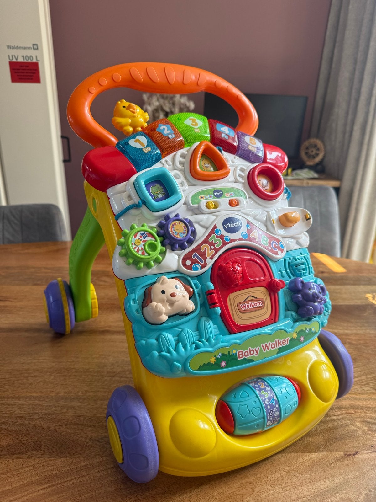 VTech Baby Walker - Perfect werkend, mist telefoontje, Ophalen, Gebruikt, Overige typen, Met licht