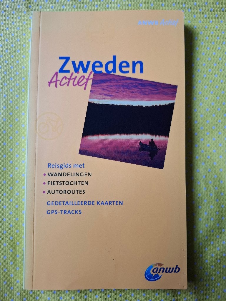 ANWB Actief Zweden Reisgids met Wandel- en Fietstochten, Gelezen, ANWB, Europa, Ophalen of Verzenden