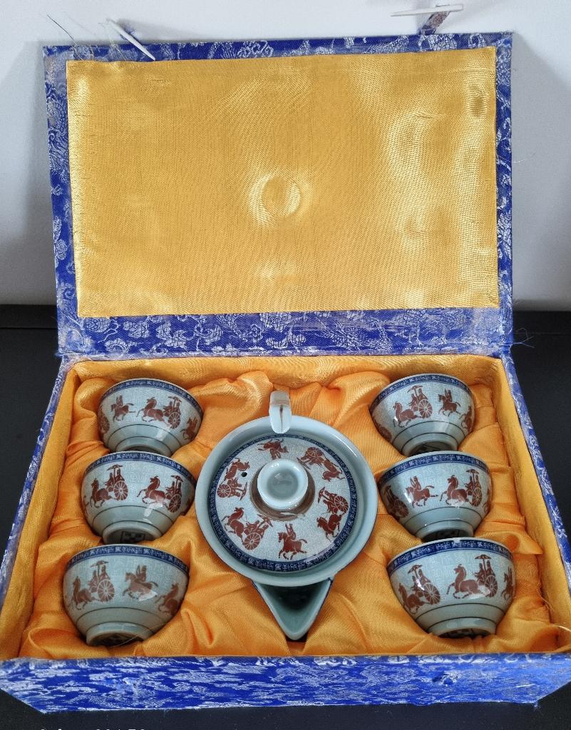 Vintage set voor de Chinese theeceremonie, Verzenden