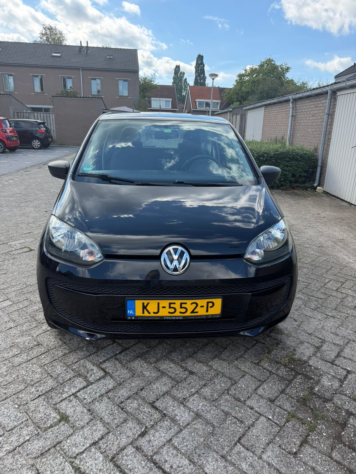 Volkswagen up! 1.0 44KW 2012 Zwart, Auto's, Voorwielaandrijving, Up!, 4 stoelen, Zwart