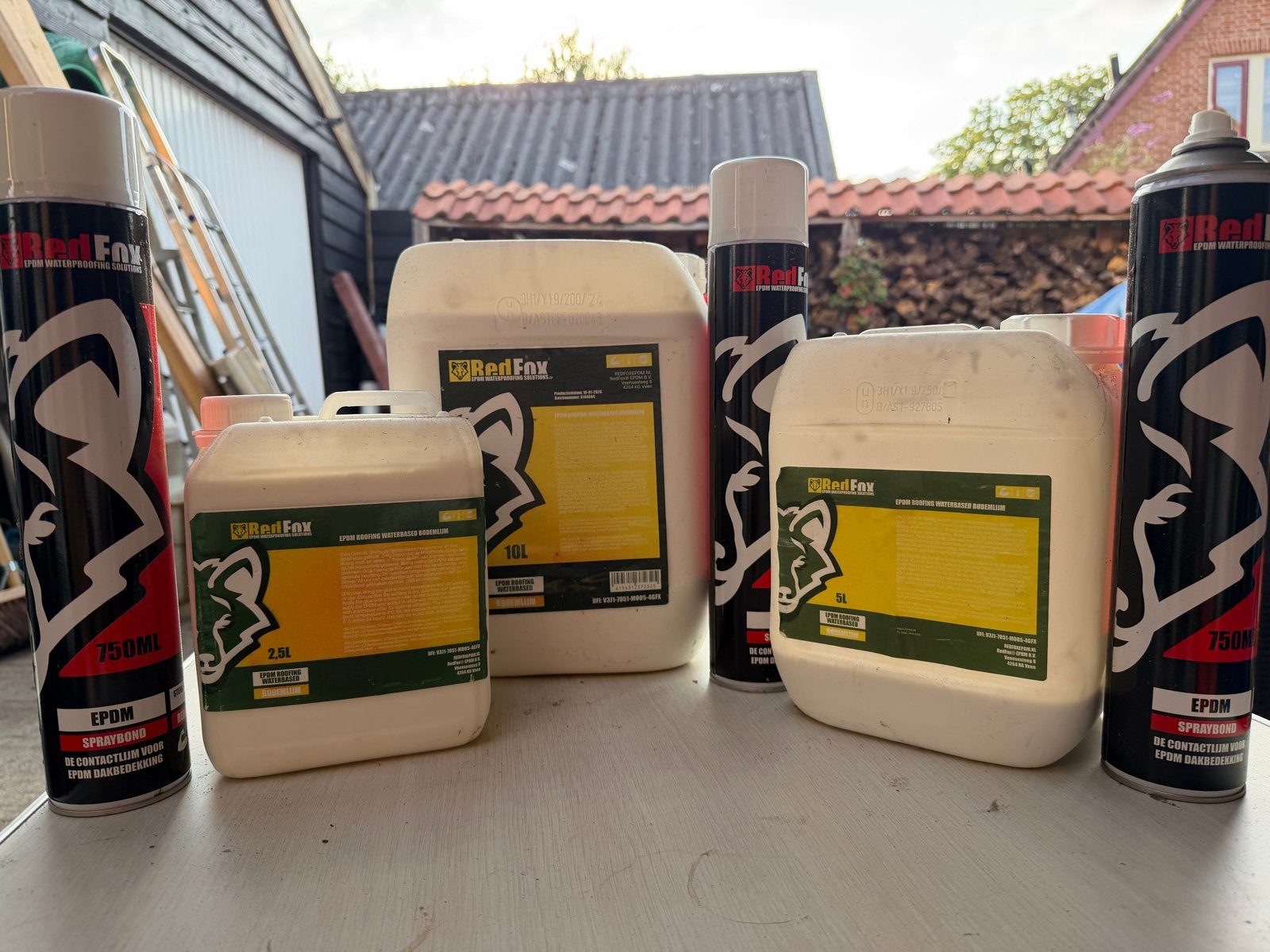 Red Fox EPDM Spraybond en Contactlijm, Ophalen, Overige kleuren, Nieuw, 10 tot 15 liter