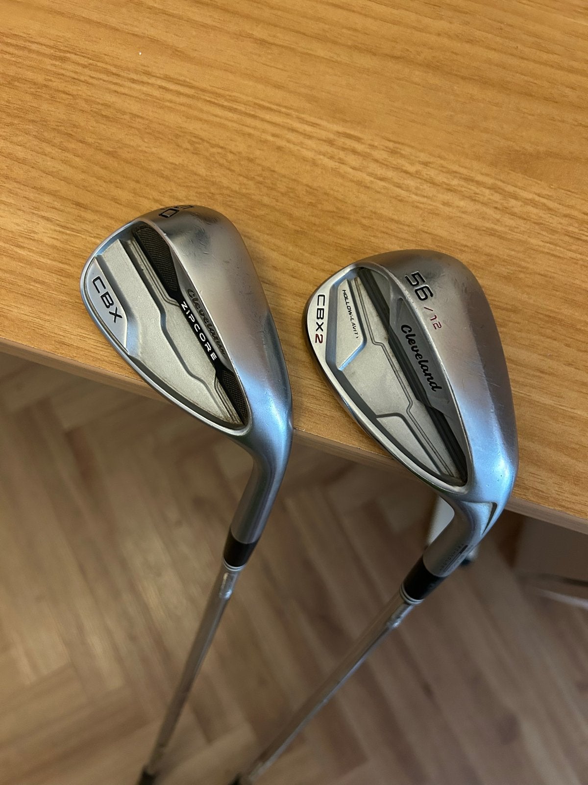 Cleveland CBX Zipcore Wedges 50 en 56 graden, Sport en Fitness, Golf, Ophalen of Verzenden, Gebruikt, Club, Cleveland