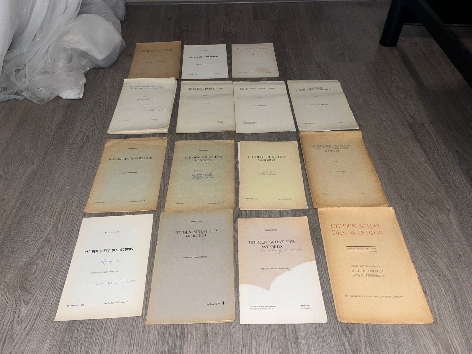 Ds. G.H. Kersten uit de schat des Woords preken, Ophalen of Verzenden, Gelezen, Ds. G.H. Kersten, Christendom | Protestants