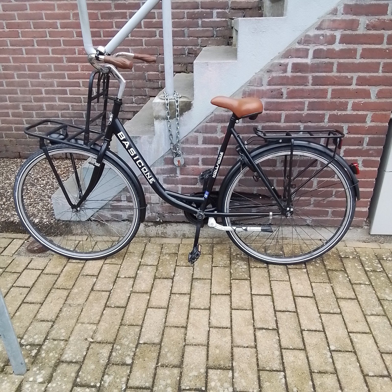 hollandia dames fiets 28 inch met terug trap rem,, 53 tot 56 cm, Ophalen of Verzenden, Zo goed als nieuw