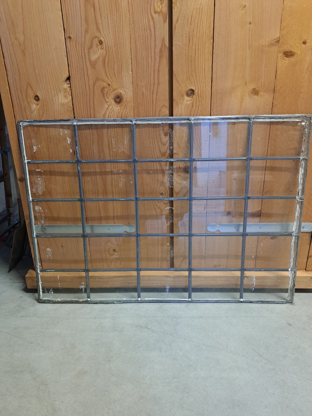 Glas in lood raam 70x100cm, Ophalen of Verzenden