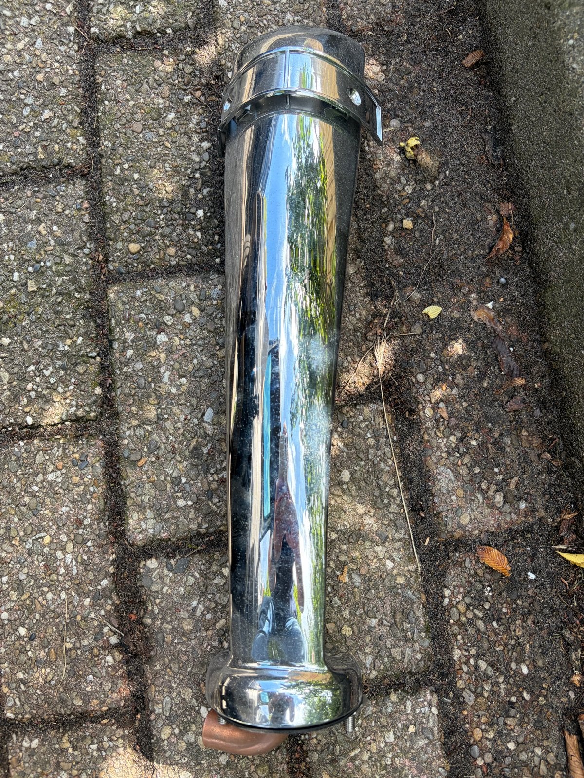 Tapzuil Chroom voor 2 kranen, Ophalen of Verzenden, Nieuw, Overige merken