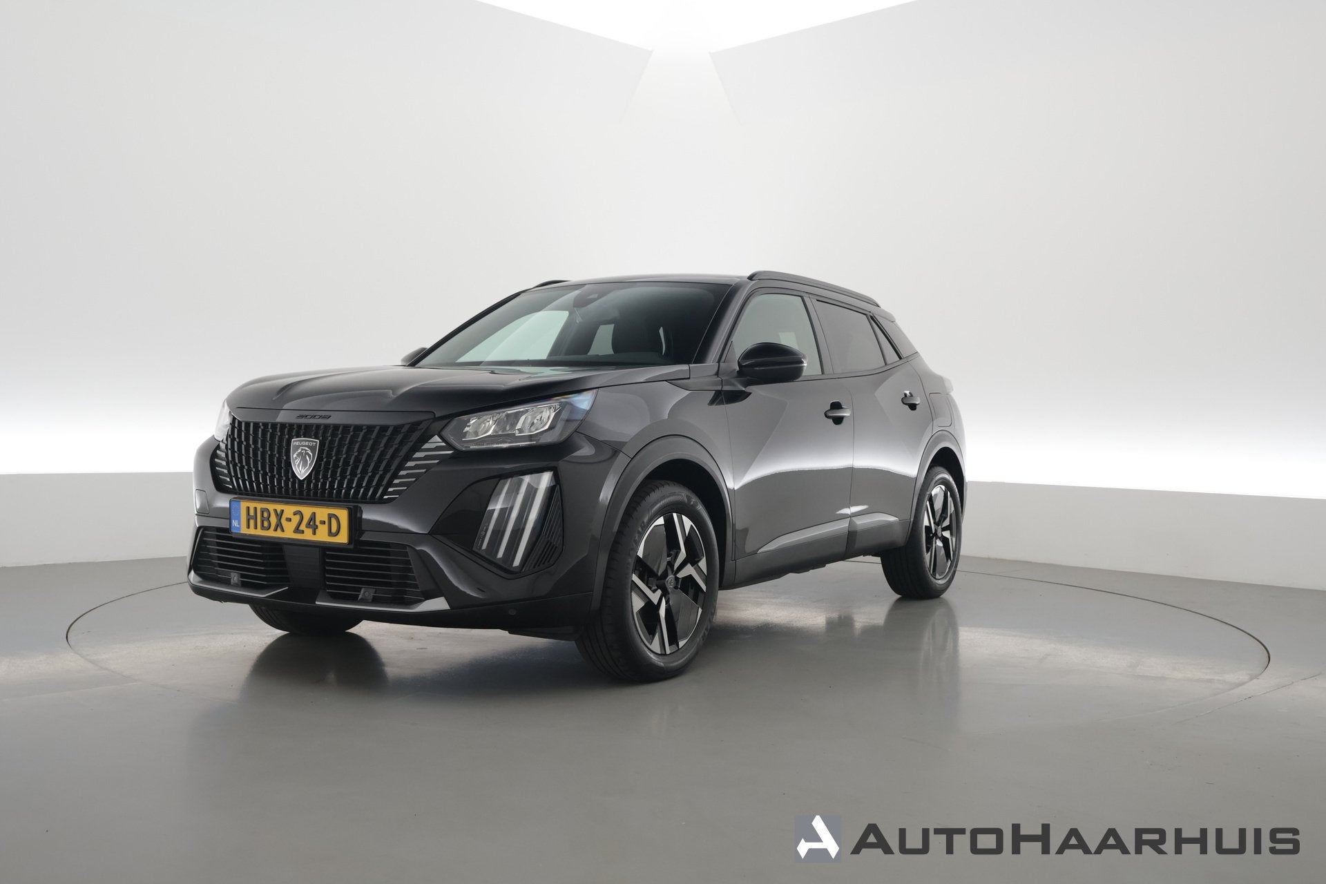 Peugeot 2008 1.2 PureTech 130 Allure | Dig. Cockpit | Trekha, Auto's, 12 maanden, Gebruikt, Leder en Stof, Zwart