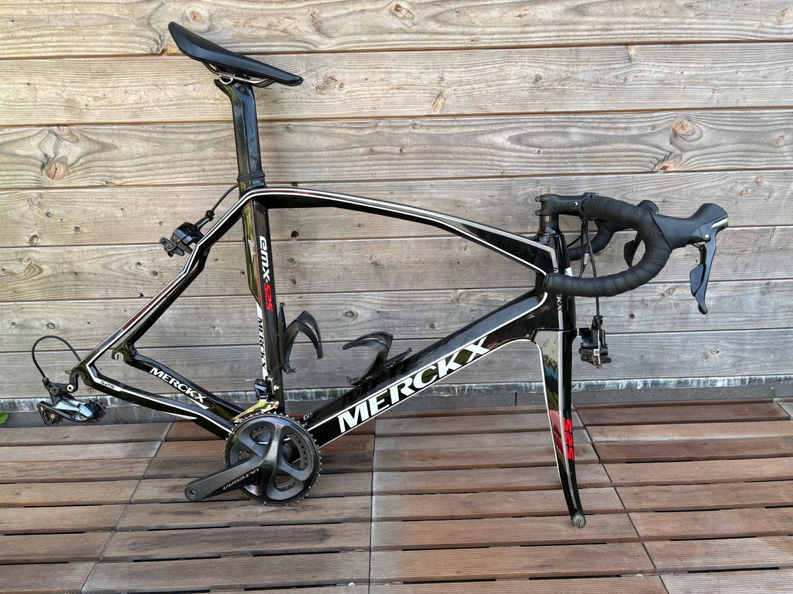 Schade frame Eddy Merckx 58/XL Shimano Ultegra 2x11 velgrem, Gebruikt, Info@velovenlo.nl, Ophalen of Verzenden, Eddy