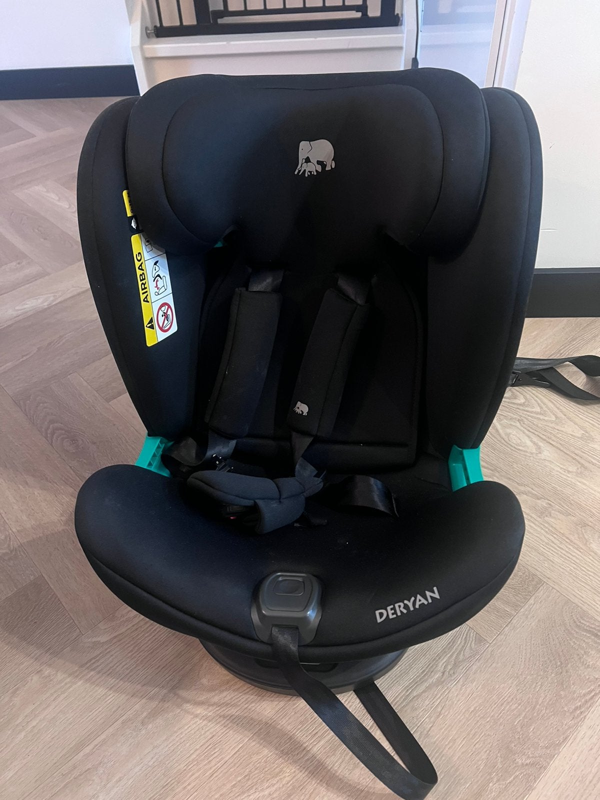 Autostoel Deryan Colin Luxe - 360 graden draaibaar -Isofix, Kinderen en Baby's, Autostoeltjes, Ophalen of Verzenden, Zo goed als nieuw