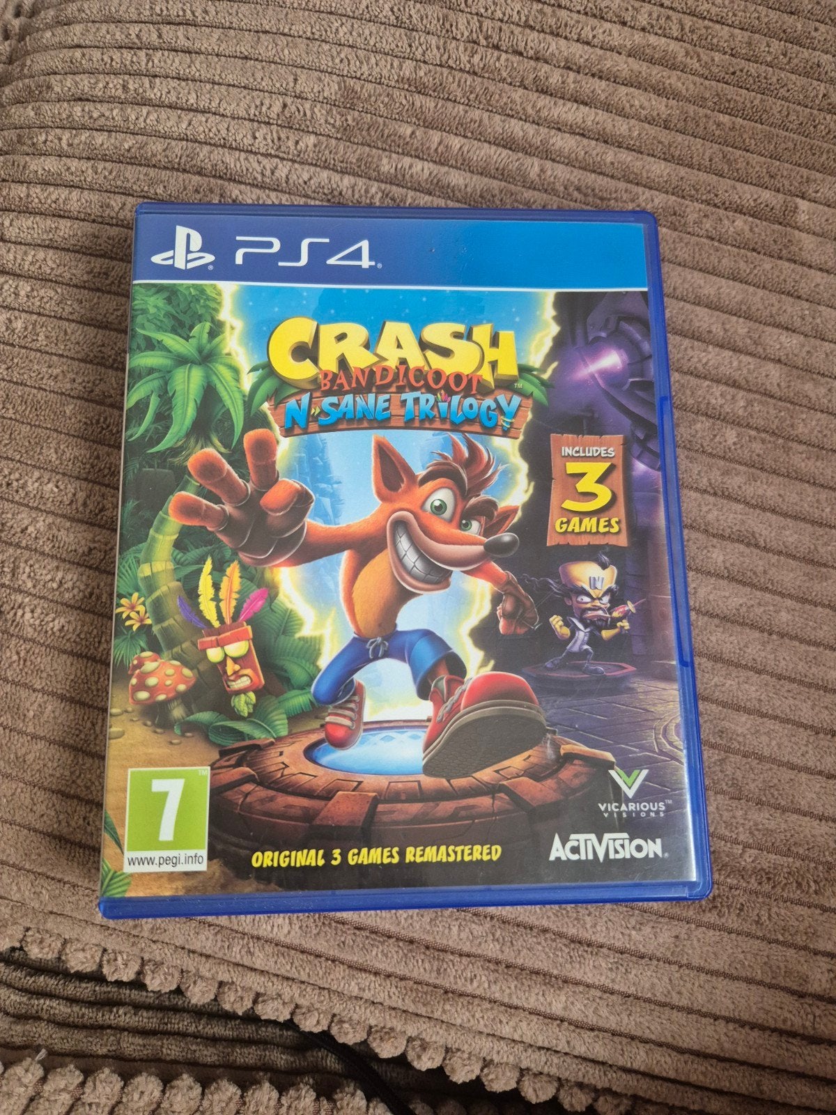 Crash Bandicoot N. Sane Trilogy, 1 speler, Ophalen of Verzenden, Zo goed als nieuw, Platform