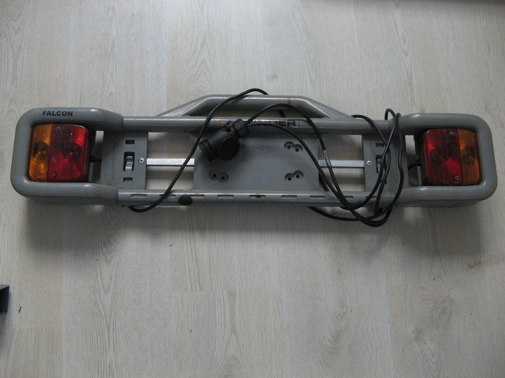 SPINDER Lichtbak voor fietsendrager/aanhangwagen, Ophalen, 2 fietsen, Zo goed als nieuw, Fietsendrager-accessoire