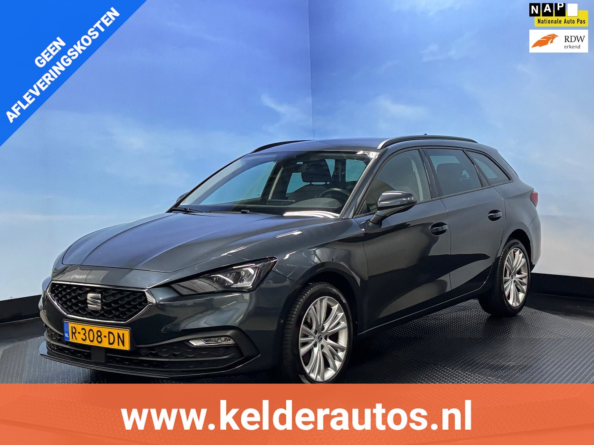 Seat Leon Sportstourer 1.0 TSI Style Business Intense Navi |, Voorwielaandrijving, Stof, Gebruikt, Euro 6