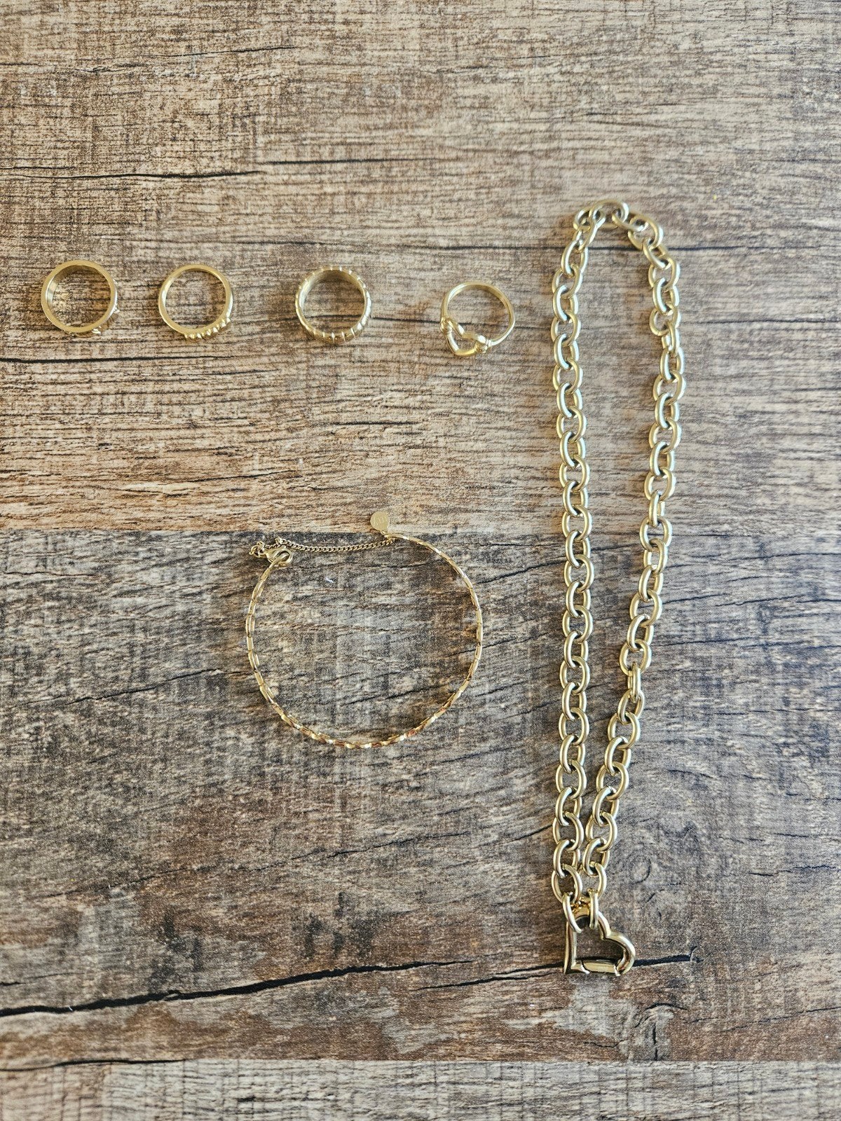 KETTING ARMBAND EN RINGEN MAAT 16 VAN MY JEWELLERY, Sieraden, Tassen en Uiterlijk, Ophalen of Verzenden, Zo goed als nieuw