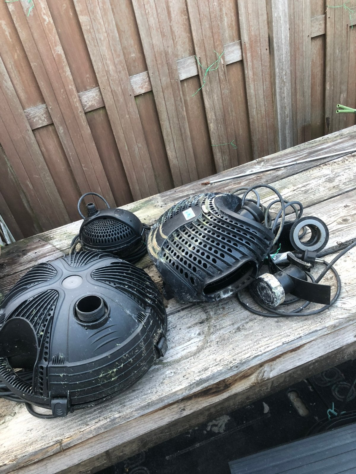 Set van drie vijverpompen, Ophalen, Gebruikt, Vijverpomp
