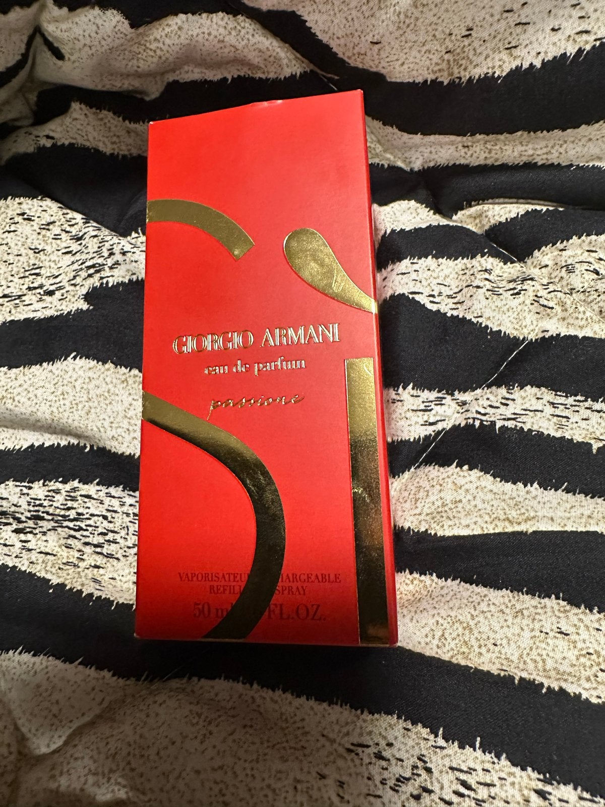Giorgio Armani Si Passione Eau de Parfum 50ml - Zo goed als, Ophalen, Zo goed als nieuw