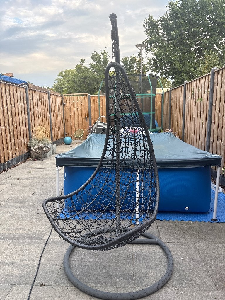 Hang schommel stoel, Ophalen, Gebruikt