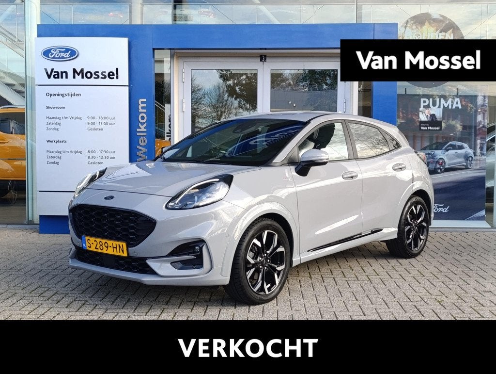 Ford Puma 1.0 EcoBoost Hybrid ST-Line X Adaptieve Cruise Con, Auto's, Ford, Voorwielaandrijving, 12 maanden, 125 pk, Euro 6