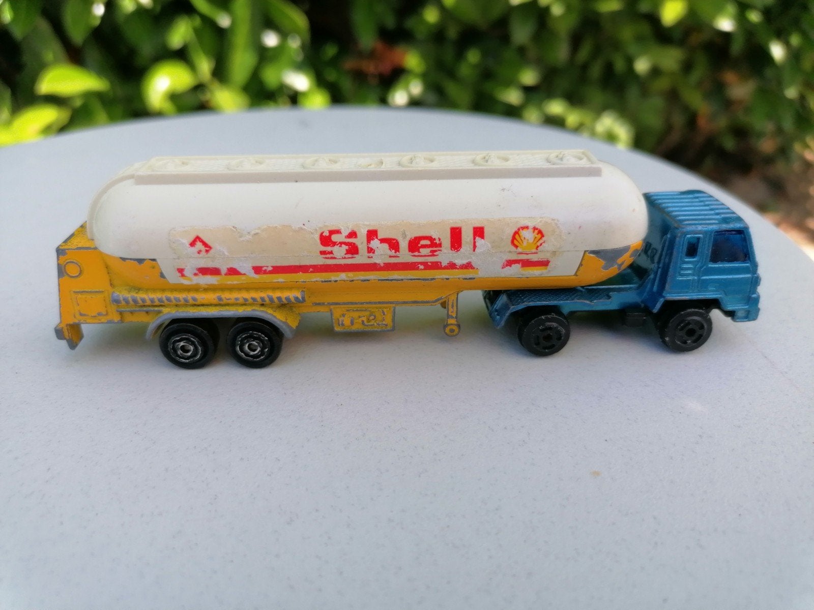 Vintage Shell Tankwagen Speelgoedmodel, Overige merken, Gebruikt, 1:50 of kleiner, Ophalen of Verzenden