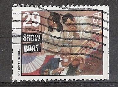 USA, Musical, Show Boat, 1993., Ophalen of Verzenden, Gestempeld, Noord-Amerika