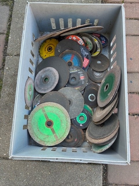 Slijpschijven, Ophalen, Nieuw, 1000 watt of meer, Haakse handslijpmachine