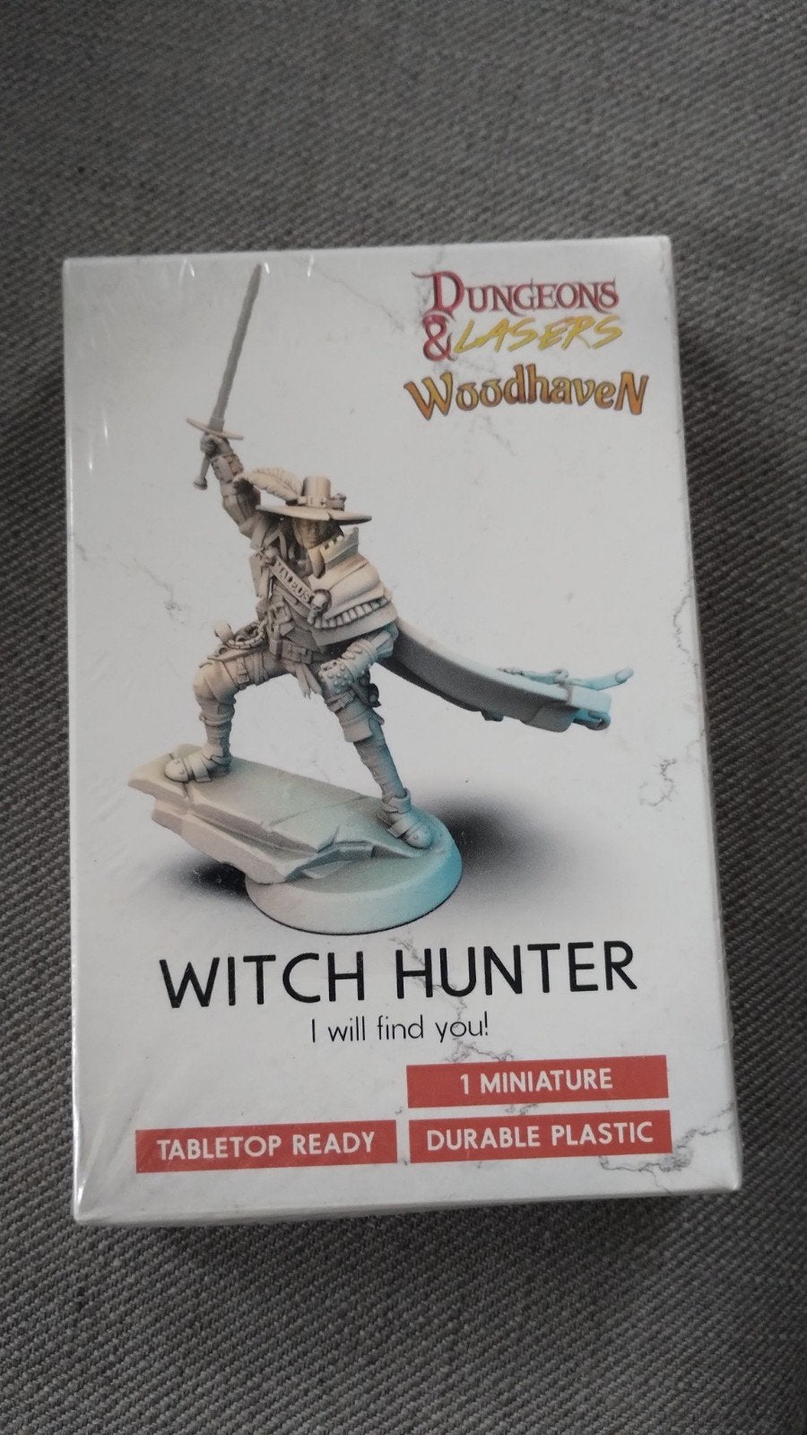 Dungeons & Lasers Woodhaven Witch Hunter Miniatuur, Hobby en Vrije tijd, Ophalen of Verzenden, Nieuw, Overige soorten