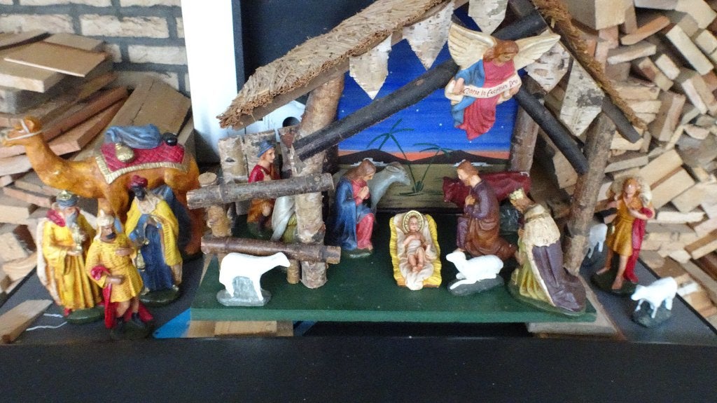 kerststal vintage, Diversen, Ophalen