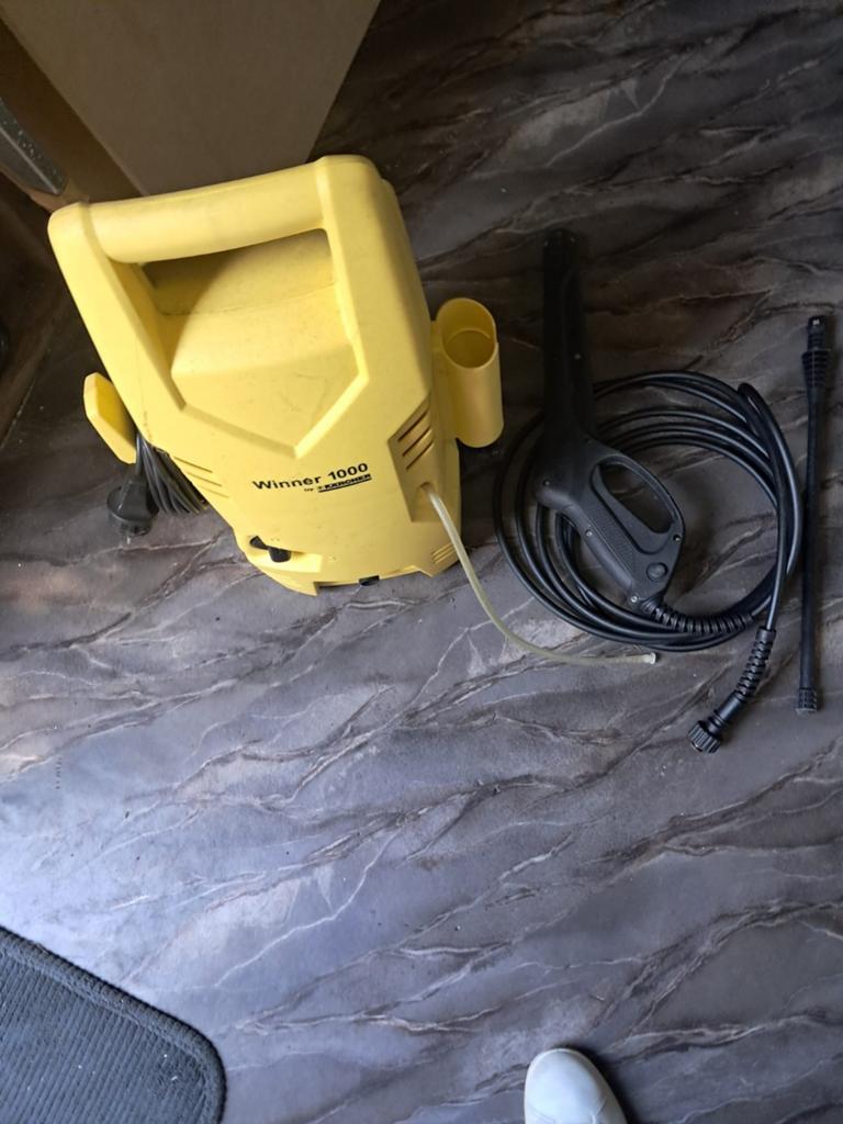 Winner 1000 Hogedrukreiniger - Kärcher, Tuin en Terras, Ophalen of Verzenden, Gebruikt, Elektrisch, Kärcher