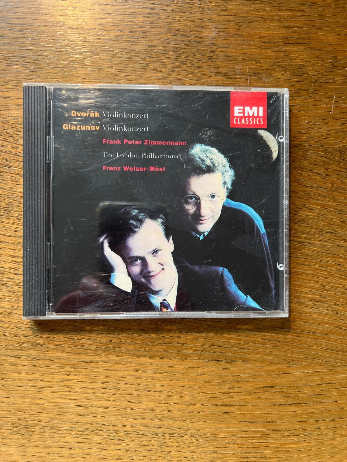 Dvořák & Glazunov Vioolconcerten - Frank Peter Zimmermann, Gebruikt, Soloconcert, Ophalen of Verzenden, Romantiek