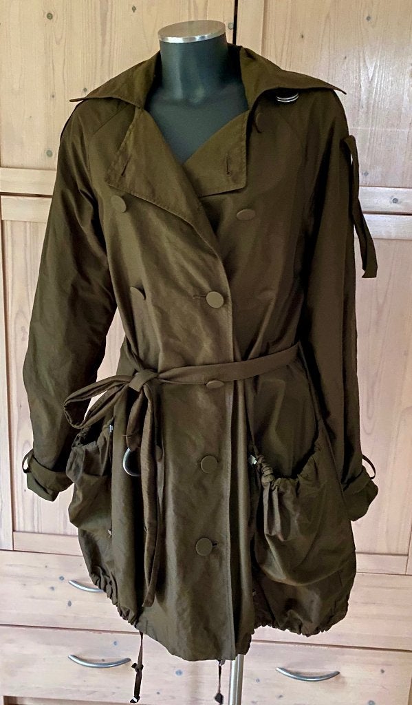 Stella McCartney for H&M trenchcoat, Bruin, Stella McCartney fot H&M, Maat 42/44 (L), Ophalen of Verzenden
