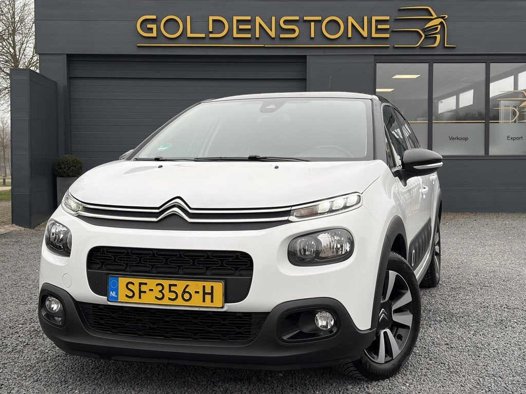 Citroen C3 1.2 PureTech S&S Shine Automaat,Camera,Navi,Pdc,R, Auto's, Gebruikt, Euro 6, 1199 cc, 450 kg
