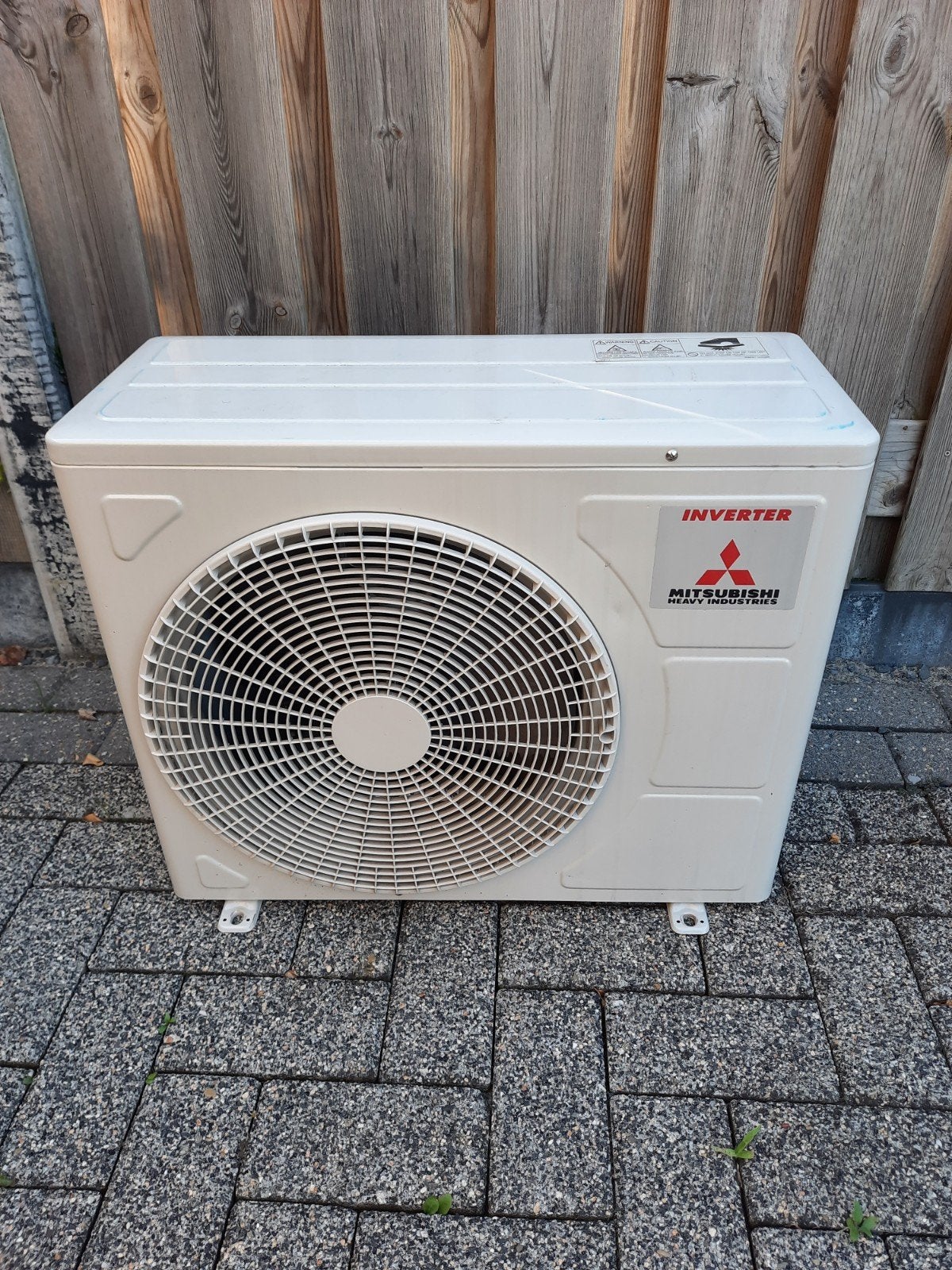 Nieuwe buitenunit mitsubishi inverter airco, Witgoed en Apparatuur, Airco's, Ophalen, Wandairco, Minder dan 60 m³, 3 snelheden of meer