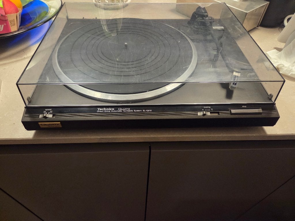 Technics SL-Q210 Direct Drive Platenspeler, Audio, Tv en Foto, Platenspelers, Ophalen of Verzenden, Gebruikt, Platenspeler, Technics